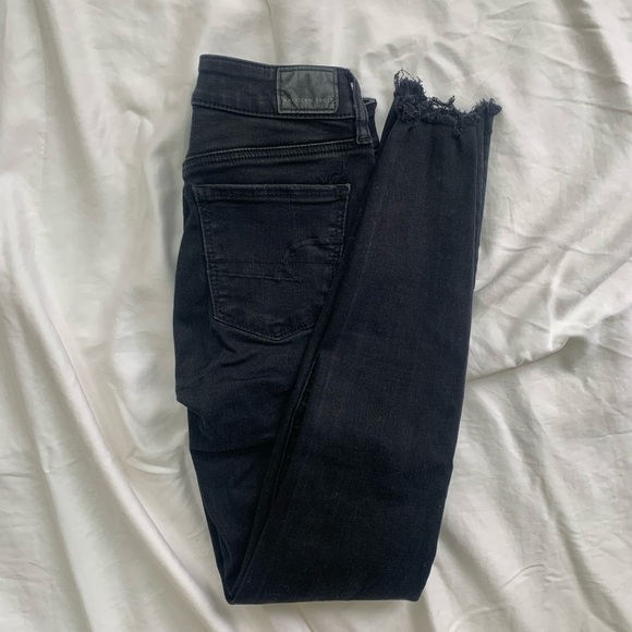 American Eagle Outfitters Denim - American Eagle Outfitters high rise jeans, 0